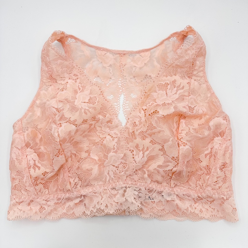 Soma Peach Blossom Lace Embraceable Bralette